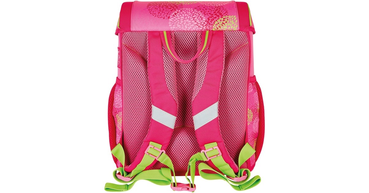 Herlitz Loop Plus Bloomy Horse, Schulranzen(pink, inkl. 16 tlg. Schüleretui, Faulenzermäppchen, Sportbeutel)