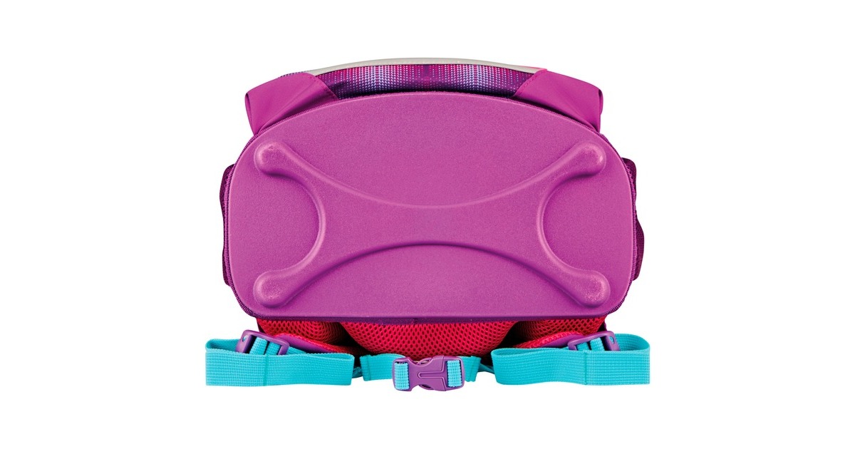 Herlitz Loop Plus Funky Horse, Schulranzen(lila/pink, inkl. 16 tlg. Schüleretui, Faulenzer-Mäppchen, Sportbeutel)