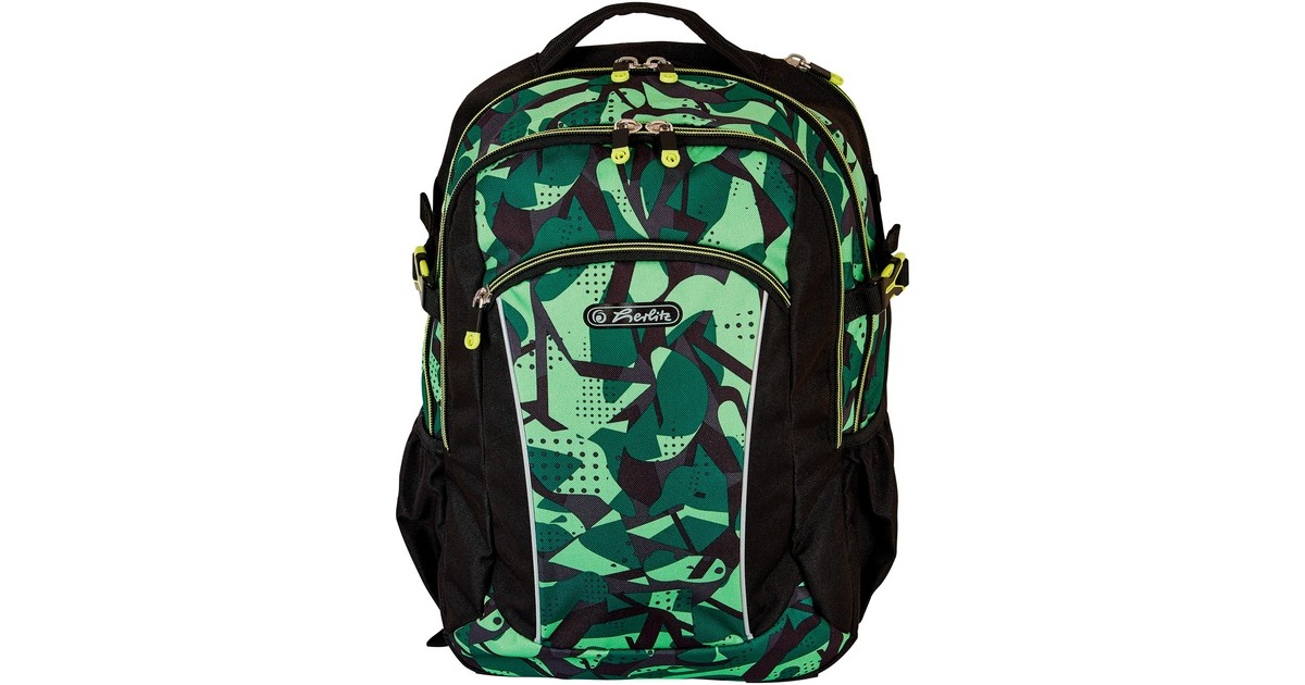 Herlitz Ultimate CamoGreen, Rucksack(grün/schwarz)