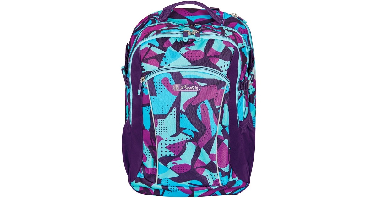 Herlitz Ultimate CamoPurple, Rucksack(lila/hellblau)