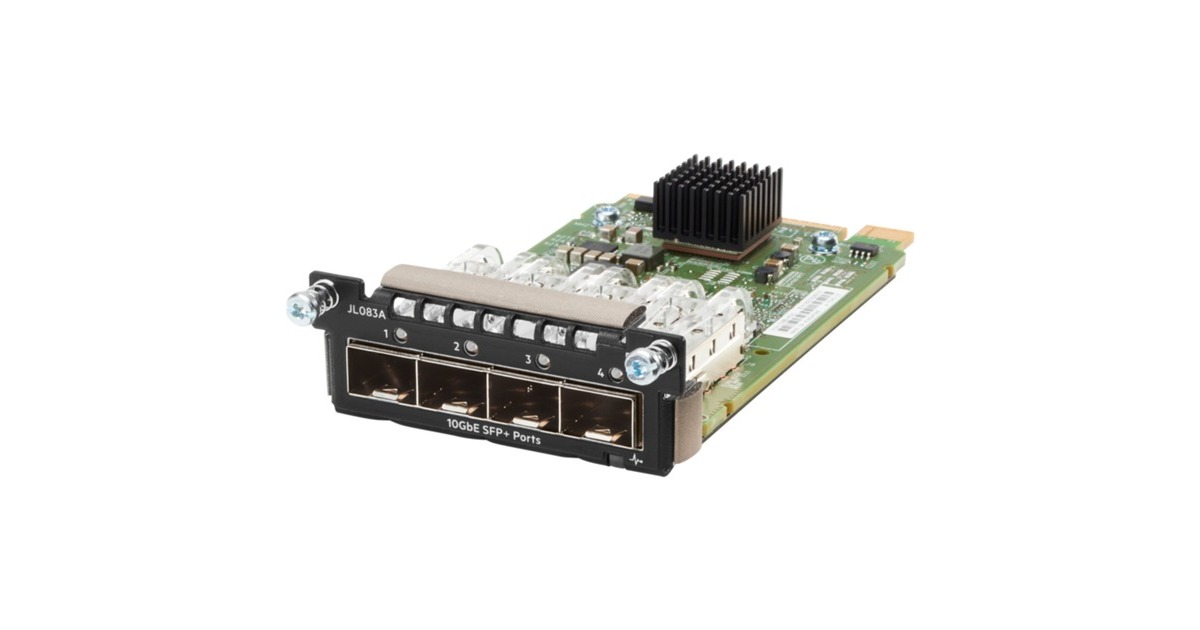 Hewlett Packard Enterprise Aruba 4SFP+ MACsec Modul 3810M 2930M, Erweiterungsmodul