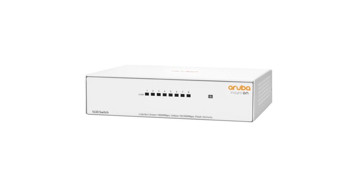 Hewlett Packard Enterprise Aruba Instant On 1430 8G, Switch