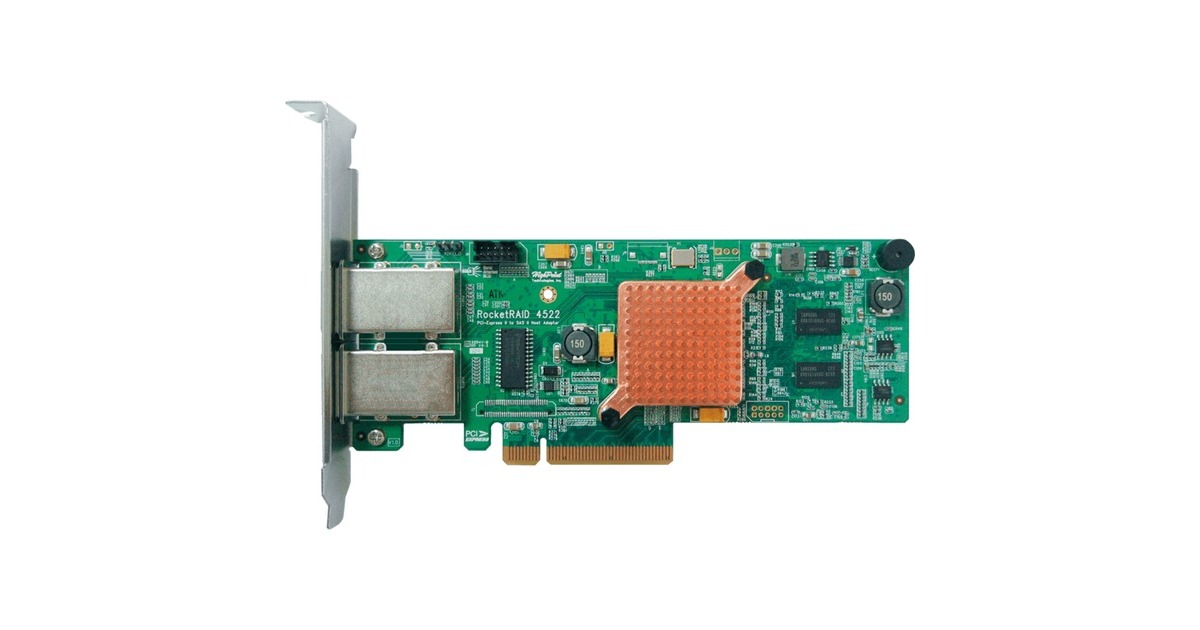 HighPoint RocketRAID 4522SGL, RAID-Karte