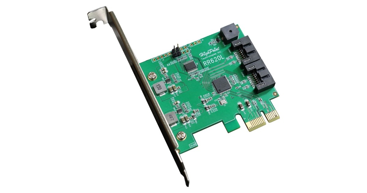 HighPoint RocketRAID 620L, RAID-Karte