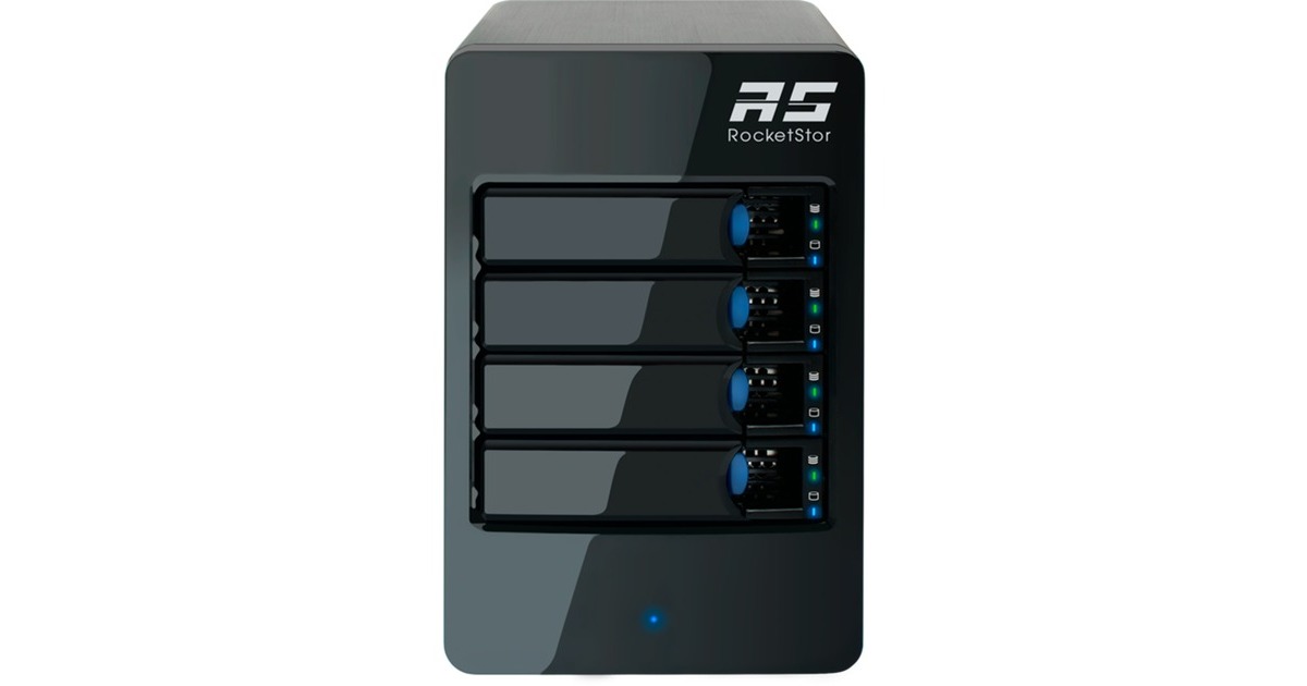 HighPoint RocketStor 6414S, Laufwerksgehäuse(schwarz)