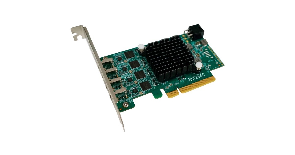 HighPoint RocketU 1244C, Schnittstellenkarte