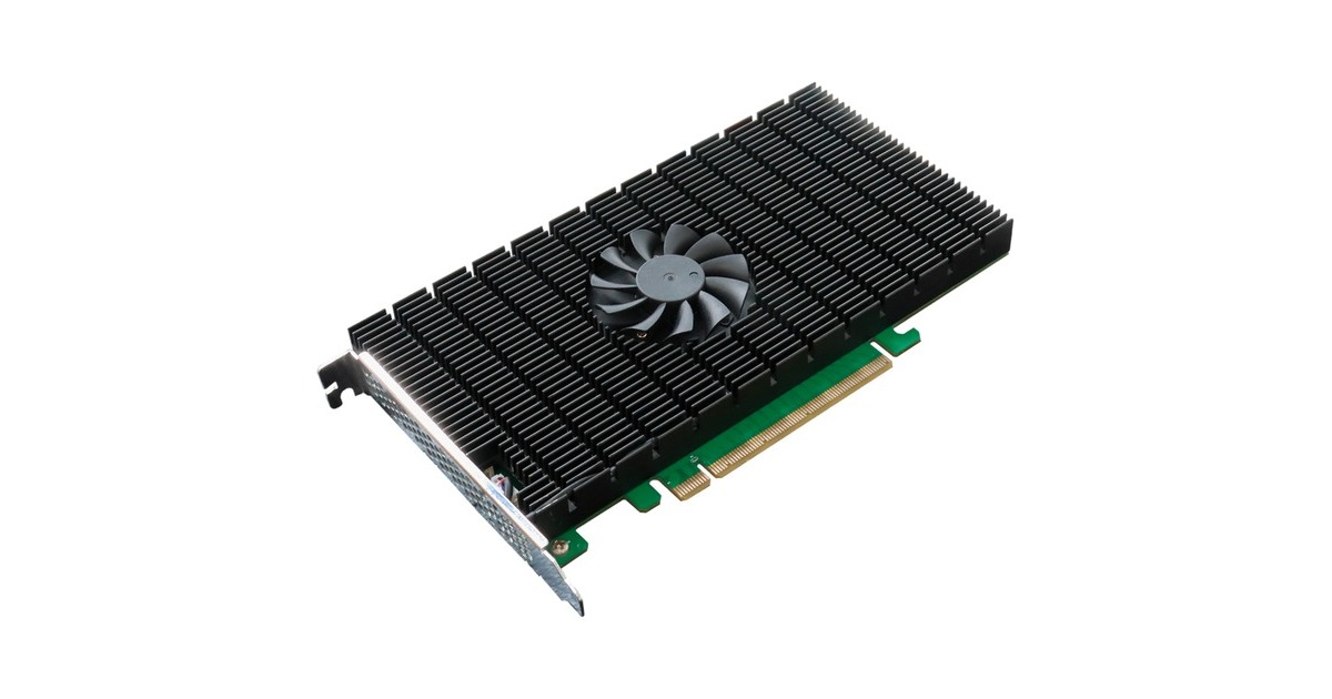 HighPoint Rocket 1104F 4x M.2, Schnittstellenkarte HighPoint Rocket 1104F 4x M.2, Schnittstellenkarte