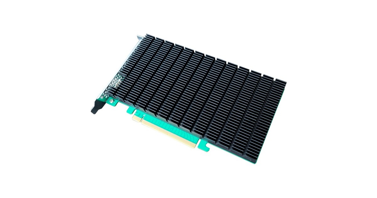 HighPoint Rocket 1104 4x M.2 Port zu PCIe 3.0 x16 NVMe HBA, Schnittstellenkarte