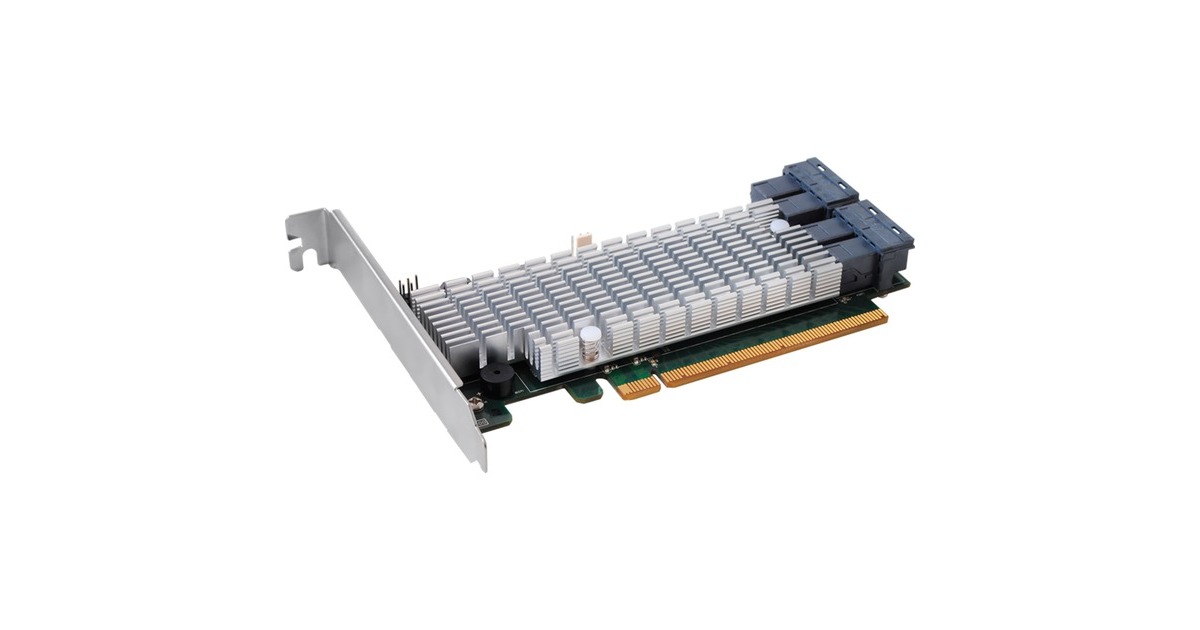HighPoint Rocket 1120 4x NVMe, Schnittstellenkarte