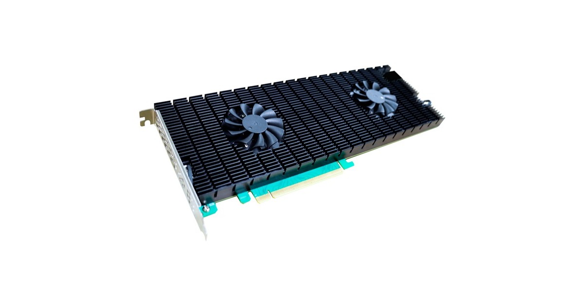 HighPoint Rocket 1508 8x M.2 Port zu PCIe 4.0 x16 NVMe HBA C, Schnittstellenkarte