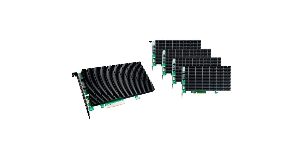 HighPoint SSD6204A-5Pack, Schnittstellenkarte