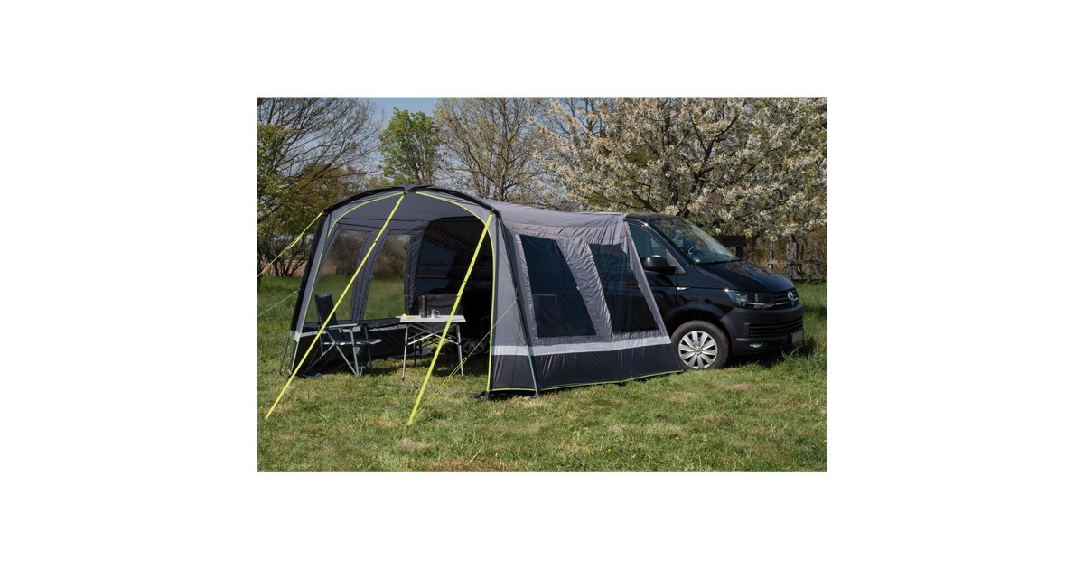 High Peak Busvorzelt Trento 2.0(grau/limette, Modell 2022)