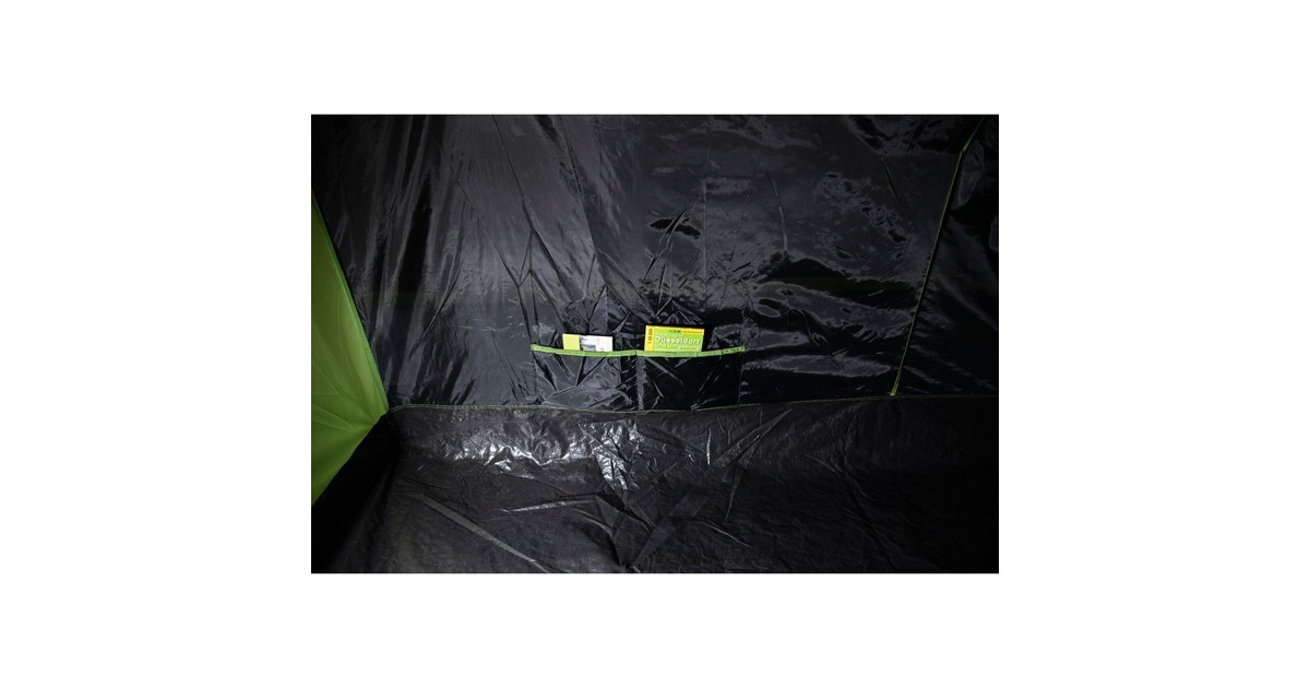 High Peak Familien-Tunnelzelt Brixen 5.0(grau/grün)