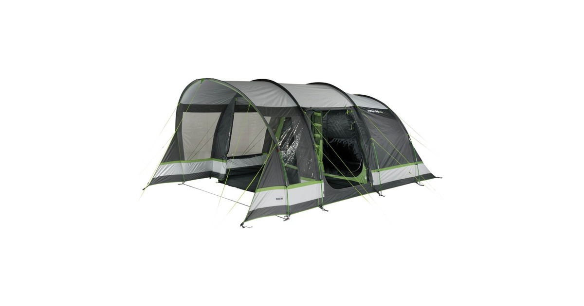 High Peak Familien-Tunnelzelt Garda 4.0(grau/grün) High Peak Familien-Tunnelzelt Garda 4.0(grau/grün)