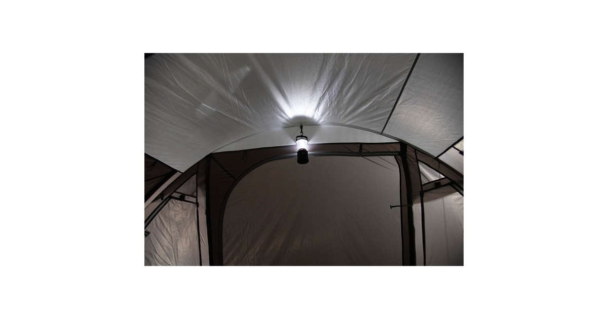 High Peak Familien-Tunnelzelt Meran 4.0(grau/grün)