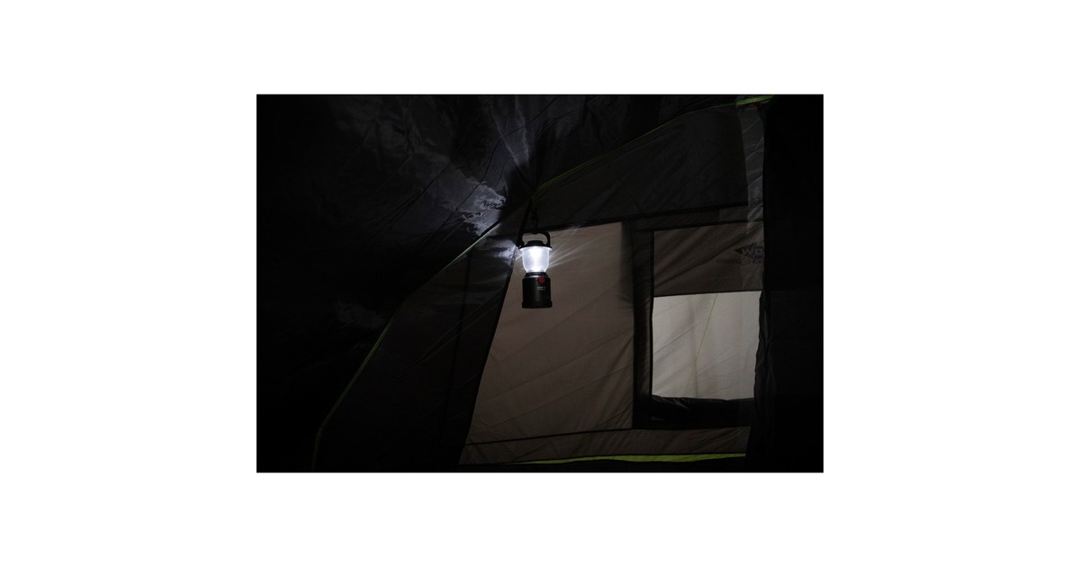 High Peak Familien-Tunnelzelt Meran 4.0(grau/grün)