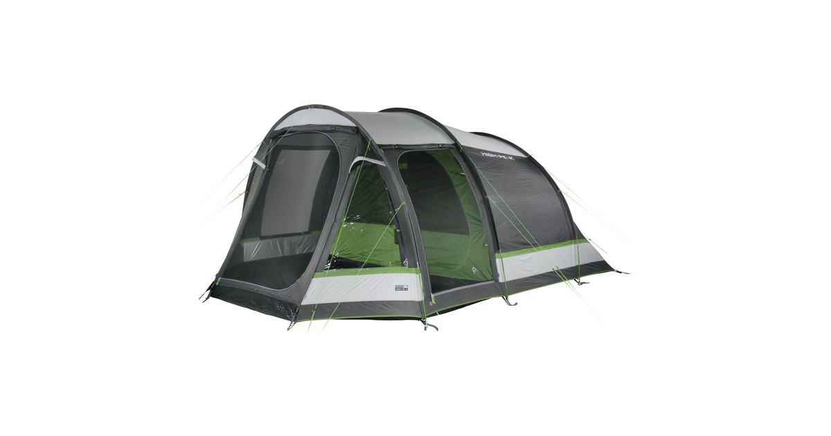 High Peak Familien-Tunnelzelt Meran 5.0(grau/grün) High Peak Familien-Tunnelzelt Meran 5.0(grau/grün)
