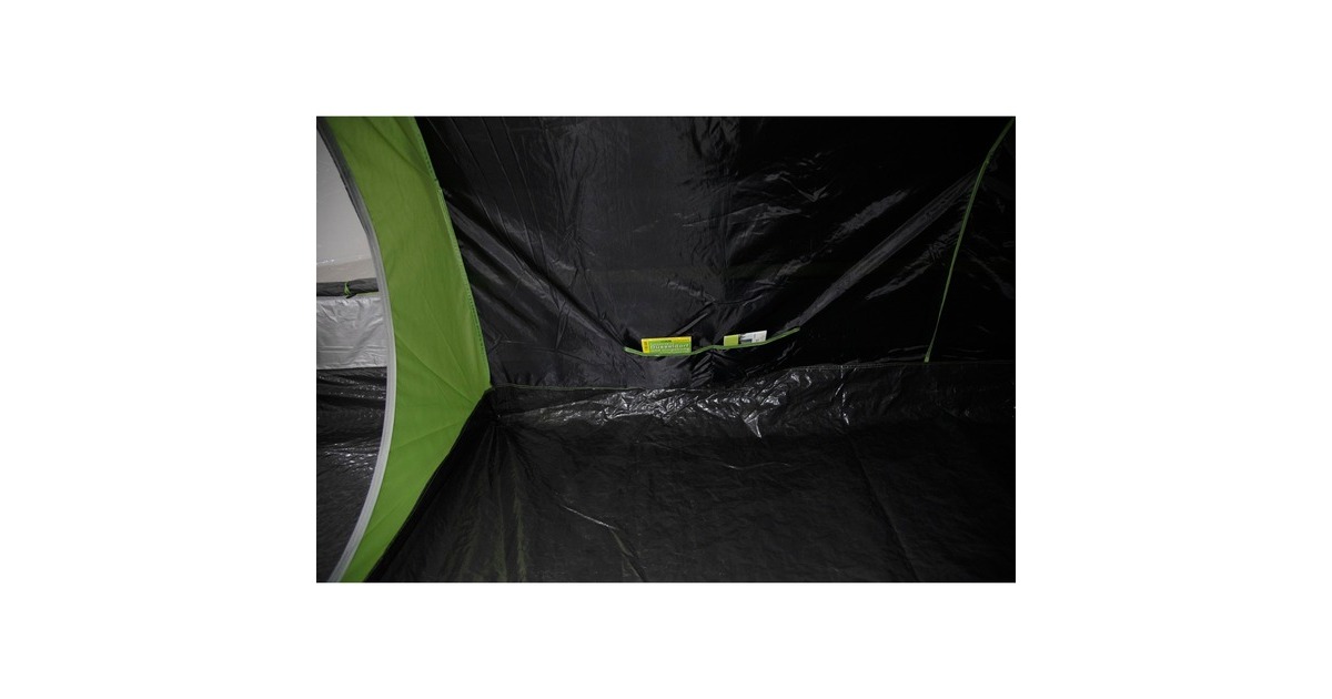 High Peak Familien-Tunnelzelt Meran 5.0(grau/grün)
