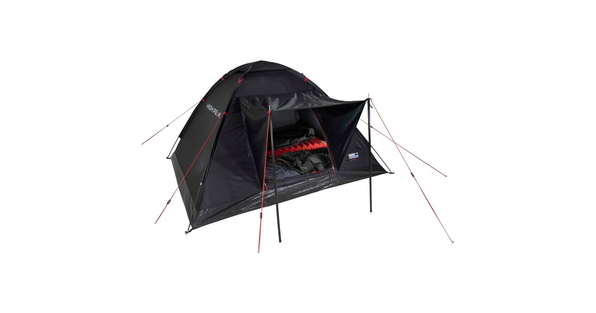 High Peak Kuppelzelt Beaver 3(schwarz)