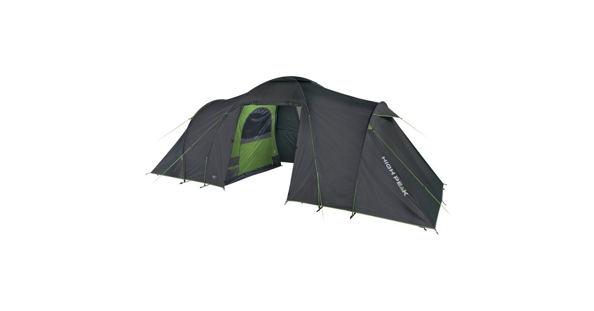 High Peak Kuppelzelt Como 4.0(dunkelgrau/grün, mit 2 Schlafräumen, Modell 2022) High Peak Kuppelzelt Como 4.0(dunkelgrau/grün, mit 2 Schlafräumen, Modell 2022)