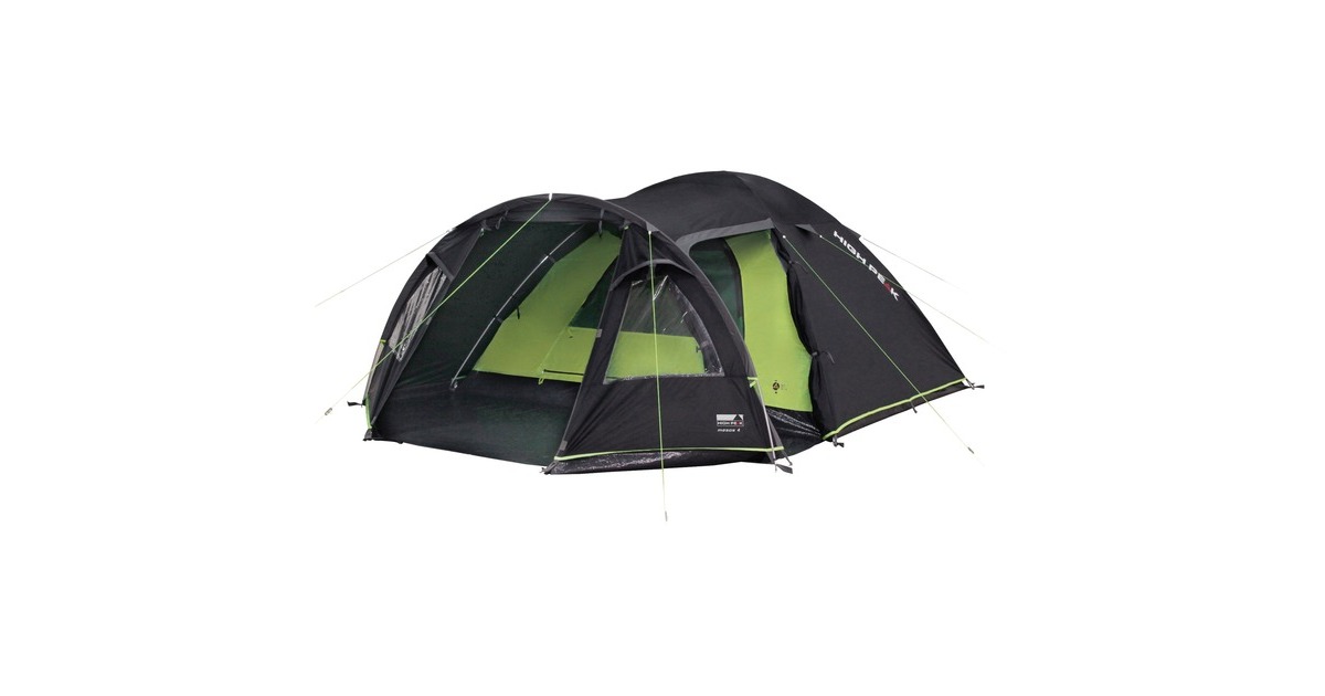 High Peak Kuppelzelt Mesos 4P(mit Tunnelvorbau)