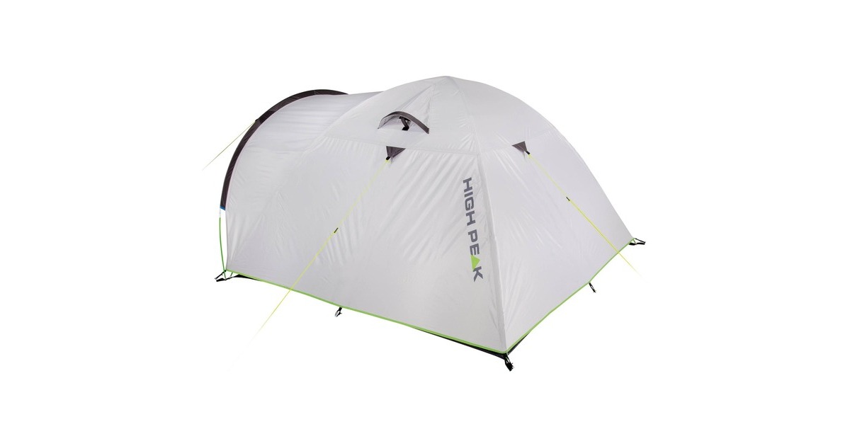 High Peak Kuppelzelt Nevada 3.0 Climate Protection 80(grau/neon-grün)