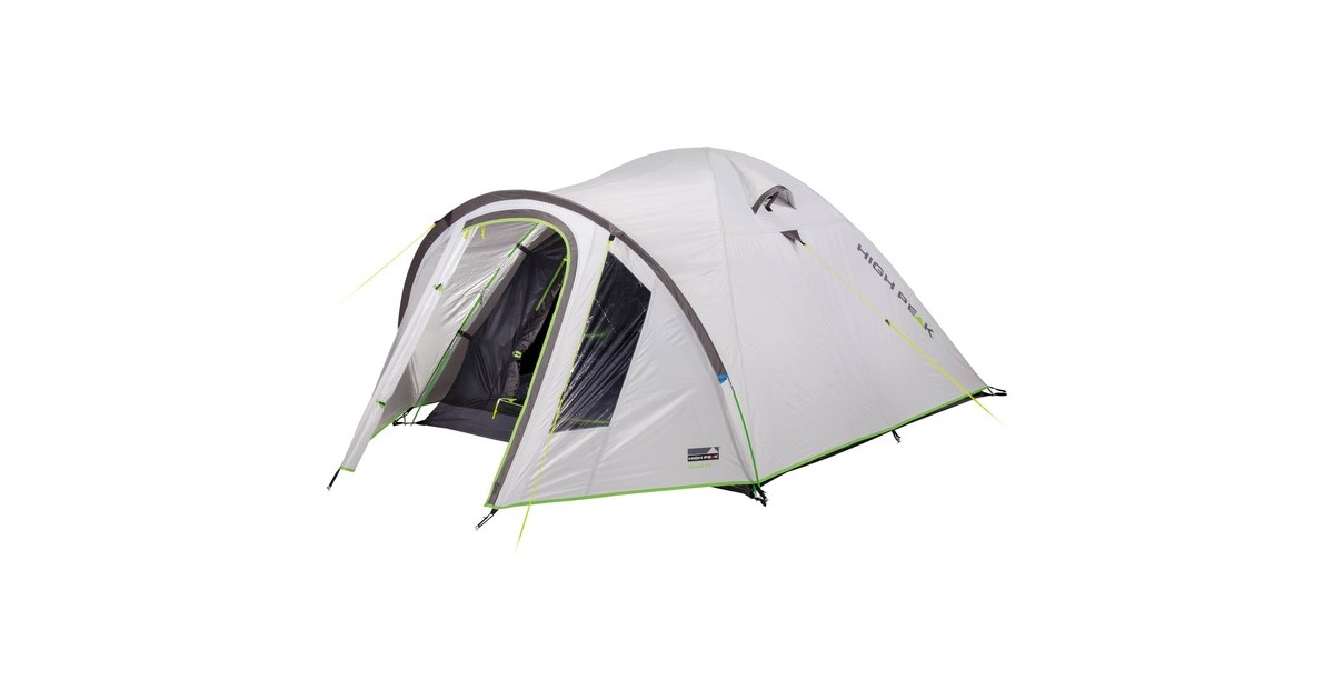 High Peak Kuppelzelt Nevada 4.0 Climate Protection 80(grau/neon-grün)