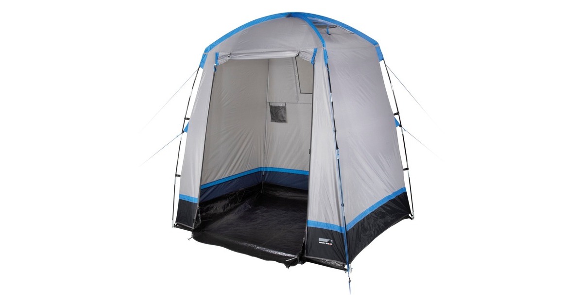 High Peak Mehrzweckzelt Torbole(hellgrau/blau, freistehend, Modell 2022)