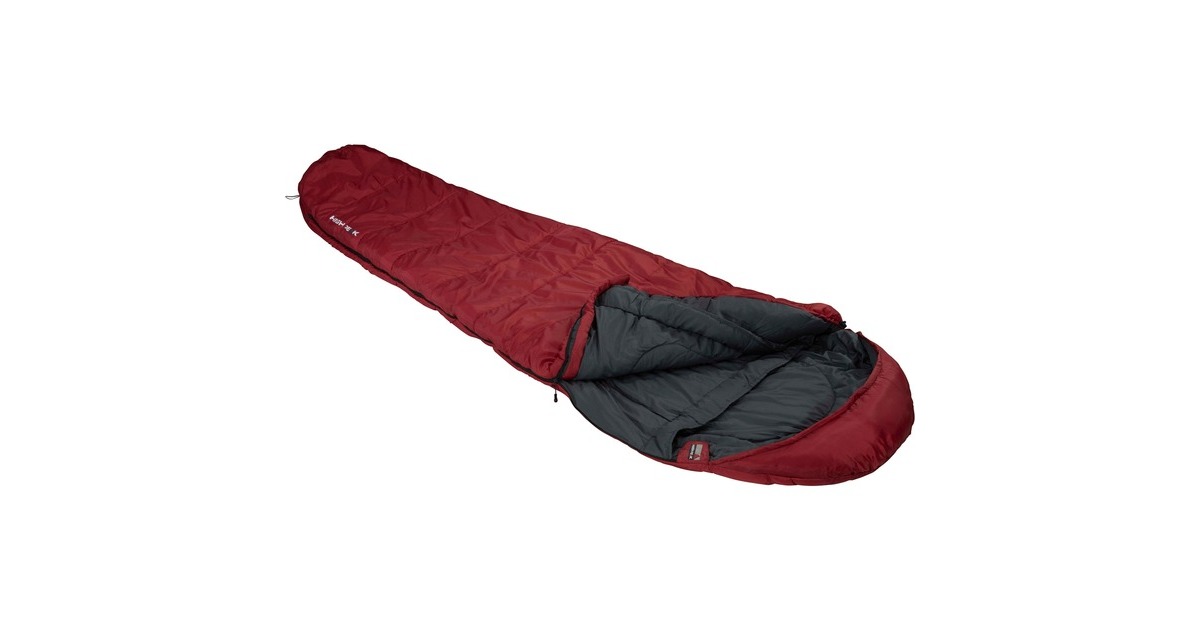 High Peak Mumienschlafsack TR 400(dunkelrot/grau)