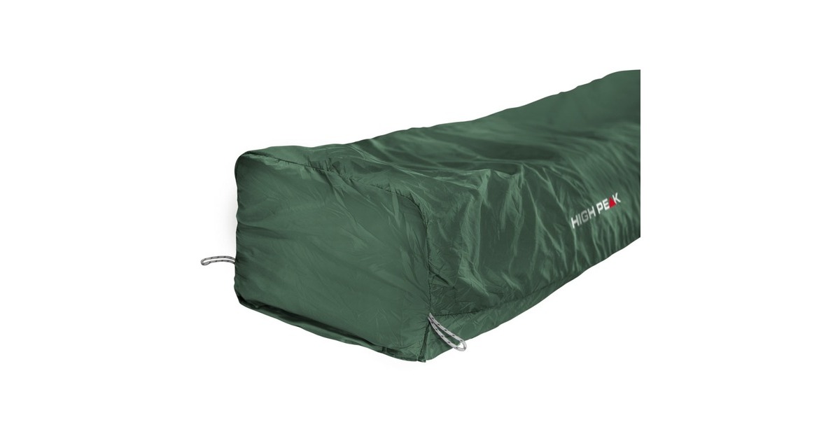 High Peak Mumienschlafsack Ultra Pak 500 ECO(dunkelgrün/rot)