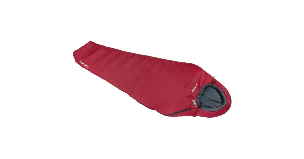 High Peak Schlafsack Hyperion 1 M(dunkelrot/grau)
