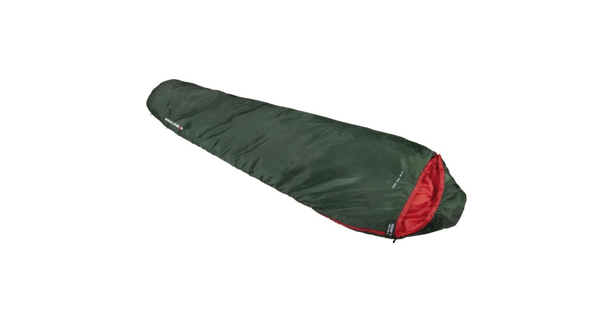 High Peak Schlafsack Lite Pak 1200(grün/rot)