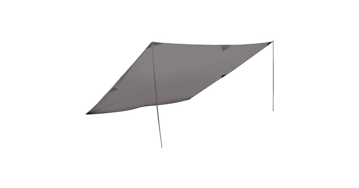 High Peak Tarp 1, Sonnensegel(grau, 3m x 3m)