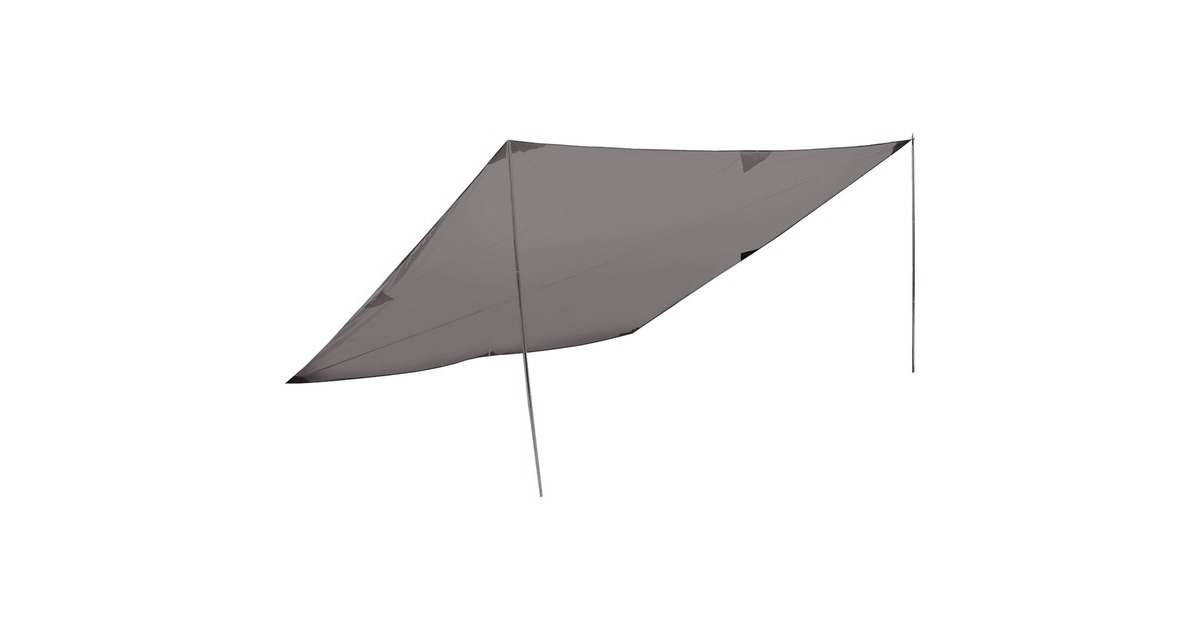 High Peak Tarp 2, Sonnensegel(grau, 4m x 4m)