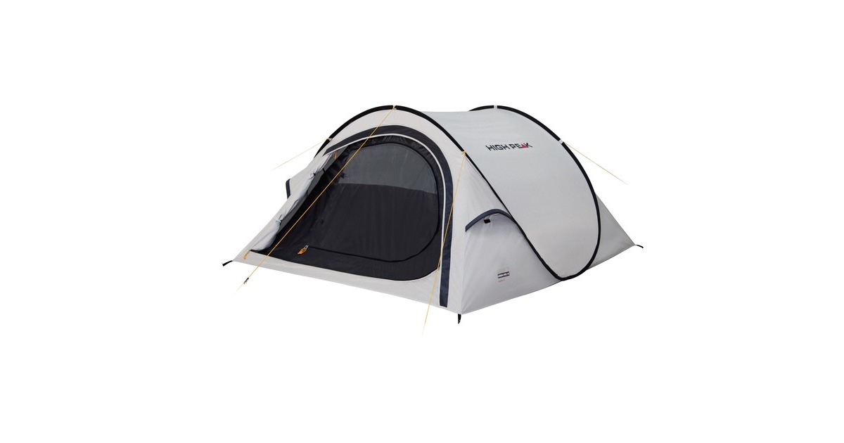 High Peak Wurfzelt Boston 2(aluminium/dunkelgrau)