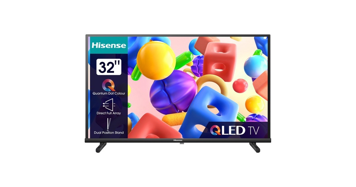 Hisense 32A5KQ, QLED-Fernseher(80 cm (32 Zoll), schwarz, FullHD, Triple Tuner, SmartTV) Hisense 32A5KQ, QLED-Fernseher(80 cm (32 Zoll), schwarz, FullHD, Triple Tuner, SmartTV)