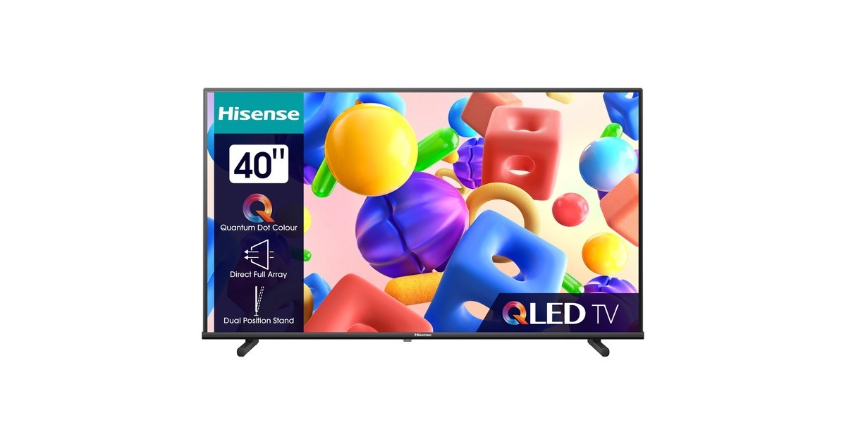 Hisense 40A5KQ, QLED-Fernseher(100 cm (40 Zoll), schwarz, FullHD, Triple Tuner, SmartTV) Hisense 40A5KQ, QLED-Fernseher(100 cm (40 Zoll), schwarz, FullHD, Triple Tuner, SmartTV)