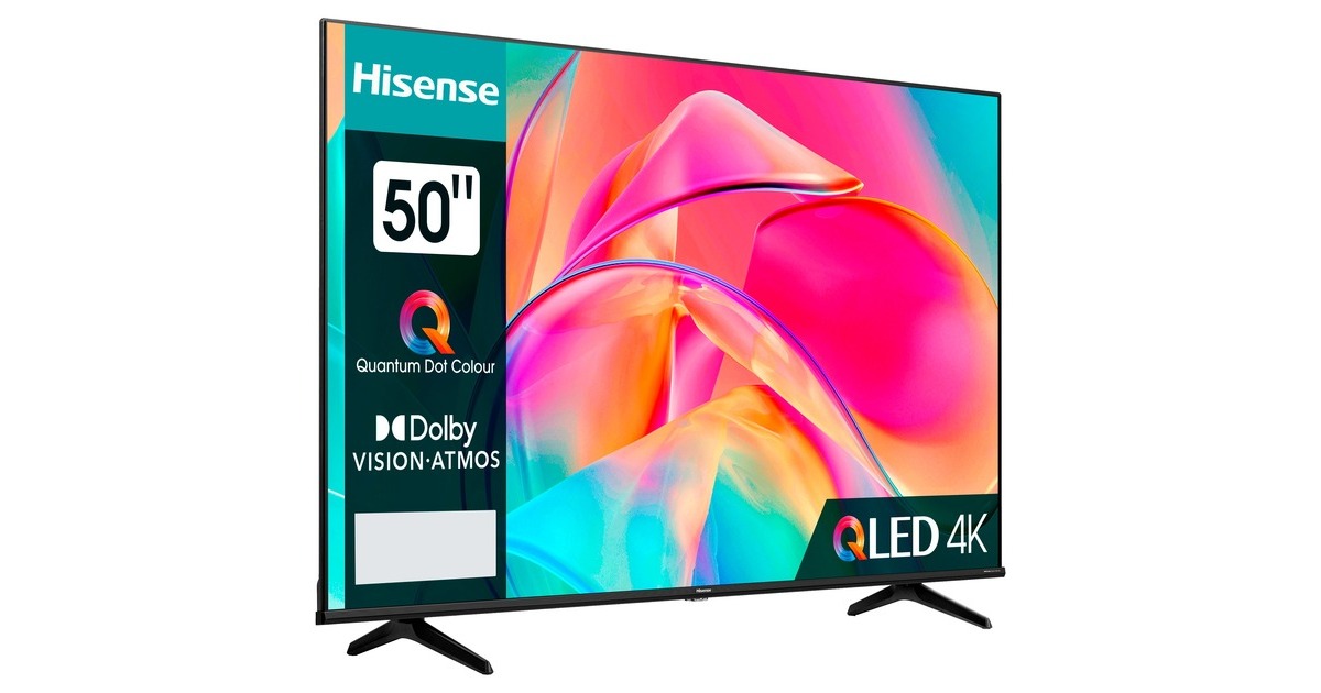 Hisense 50E77KQ, LED-Fernseher(126 cm (50 Zoll), schwarz, UltraHD/4K, Triple Tuner, HDR10, WLAN, LAN, Bluetooth) Hisense 50E77KQ, LED-Fernseher(126 cm (50 Zoll), schwarz, UltraHD/4K, Triple Tuner, HDR10, WLAN, LAN, Bluetooth)