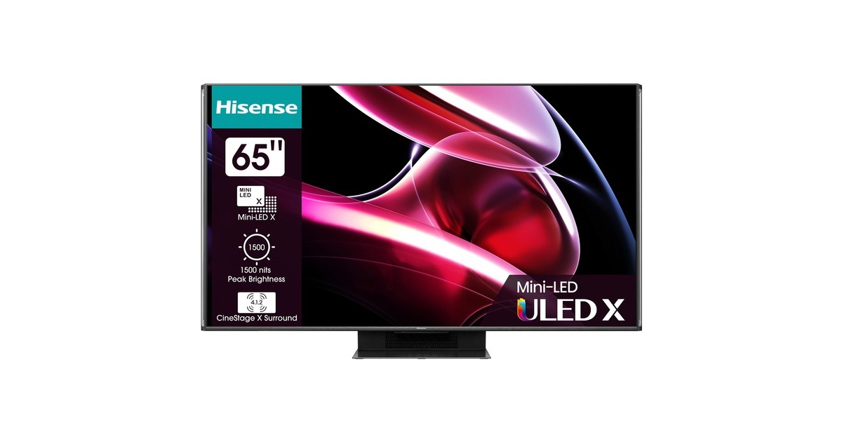 Hisense 65UXKQ, LED-Fernseher(164 cm (65 Zoll), schwarz, UltraHD/4K, Triple Tuner, AMD Free-Sync, 120Hz Panel) Hisense 65UXKQ, LED-Fernseher(164 cm (65 Zoll), schwarz, UltraHD/4K, Triple Tuner, AMD Free-Sync, 120Hz Panel)