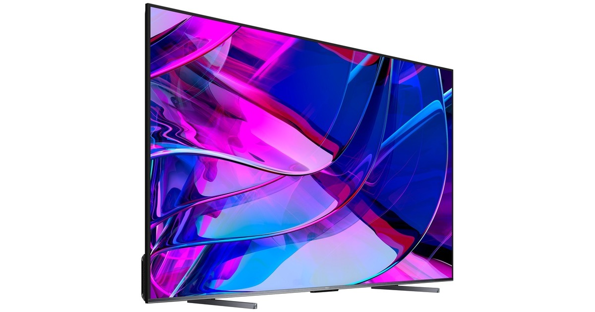 Hisense 85U7KQ, LED-Fernseher(215 cm (85 Zoll), silber, UltraHD/4K, Triple Tuner, HDR10+, WLAN, LAN, Bluetooth, 120Hz Panel)