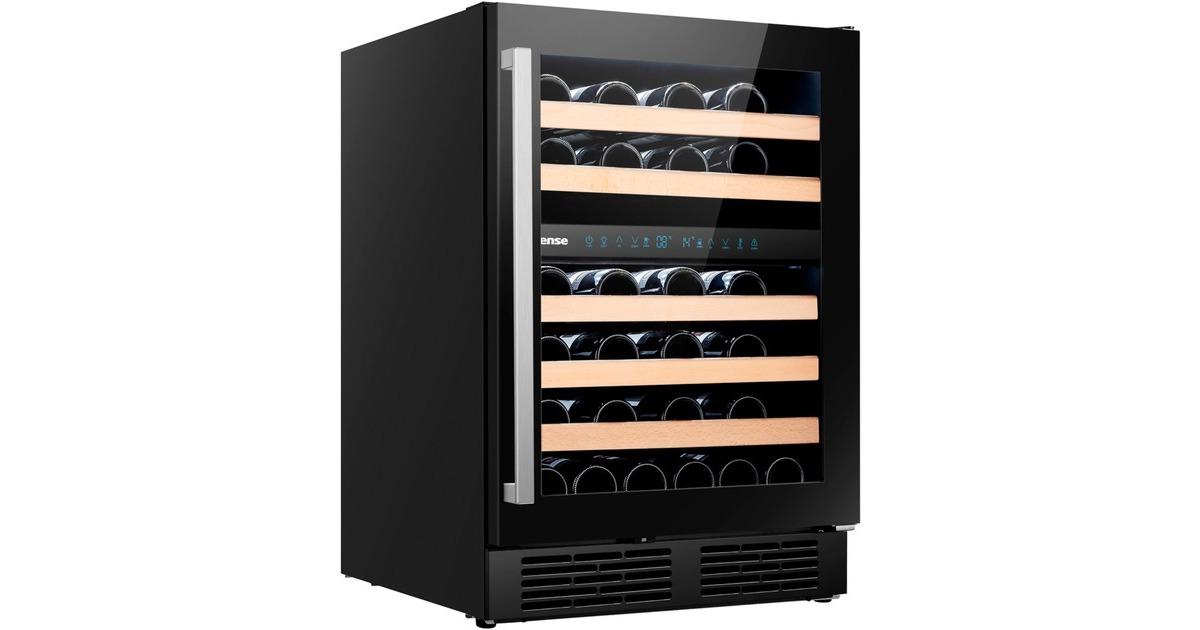 Hisense RW17W4NWLG0, Weinkühlschrank(schwarz)