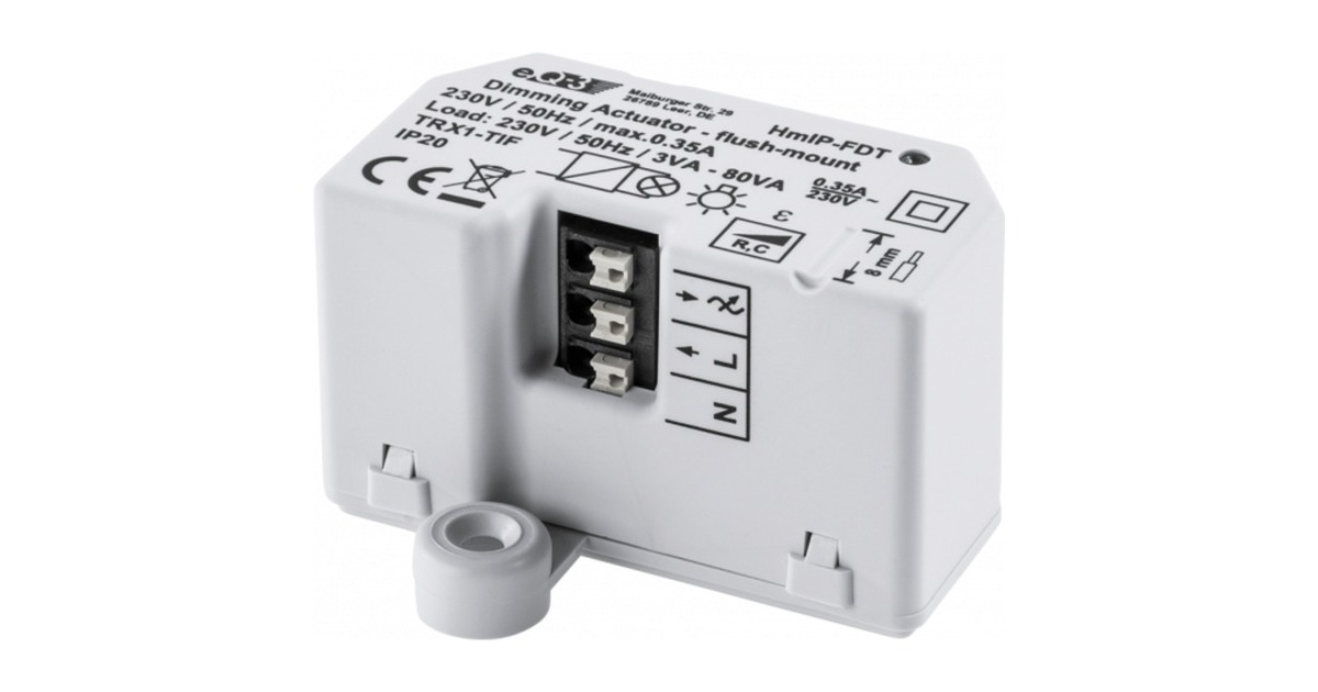 Homematic IP Dimmaktor Unterputz (HmIP-FDT), Schalter Homematic IP Dimmaktor Unterputz (HmIP-FDT), Schalter