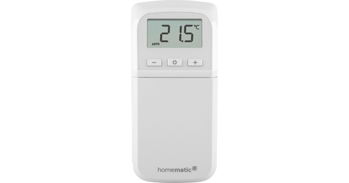 Homematic IP Heizkörperthermostat - kompakt plus (HmIP-eTRV-CL), Heizungsthermostat(weiß)
