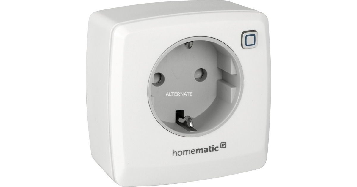Homematic IP HmIP Schalt-Mess-Steckdose (HmIP-PSM-2)(weiß)