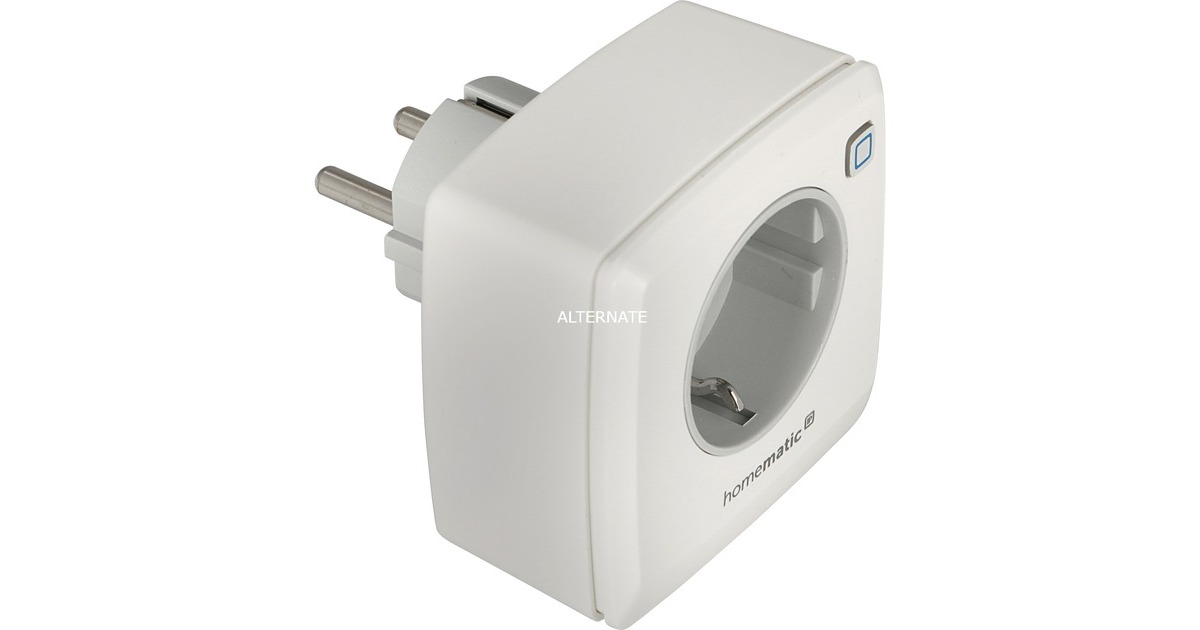 Homematic IP HmIP Schalt-Mess-Steckdose (HmIP-PSM-2)(weiß)