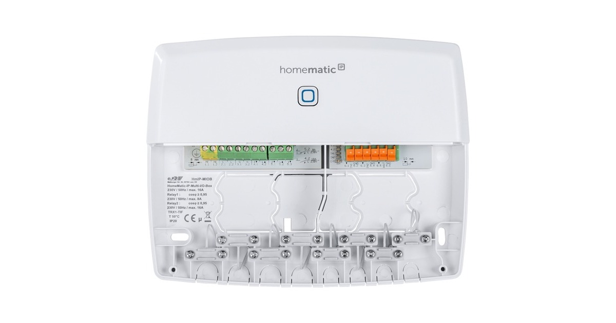Homematic IP Multi IO Box (HmIP-MIOB), Steuereinheit
