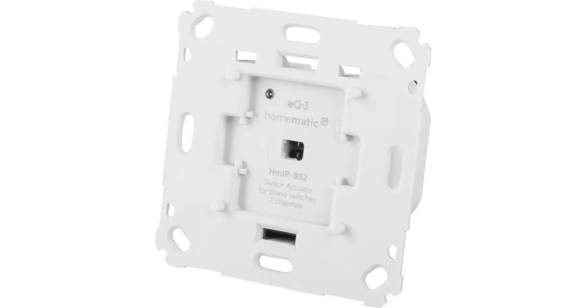 Homematic IP Schaltaktor für Markenschalter – 2-fach (HmIP-BS2)