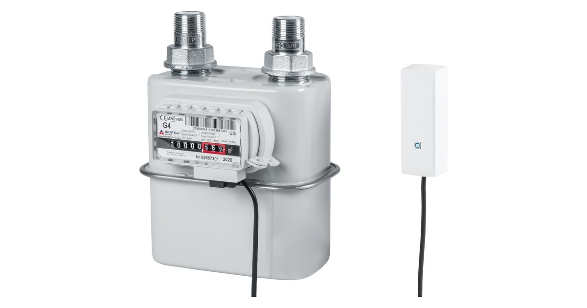 Homematic IP Schnittstelle für Gaszähler (HmIP-ESI-GAS), Messgerät(weiß)