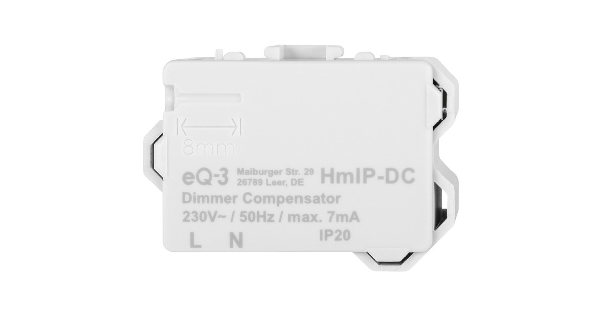 Homematic IP Smart Home Dimmerkompensator (HmIP-DC)