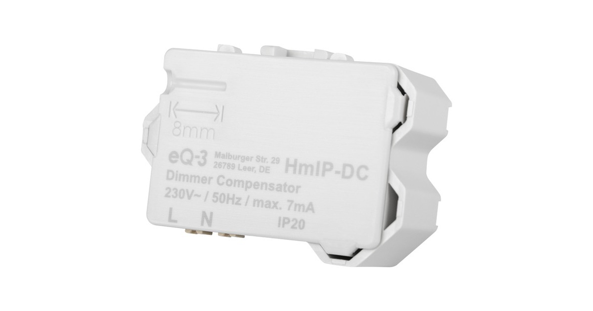 Homematic IP Smart Home Dimmerkompensator (HmIP-DC)